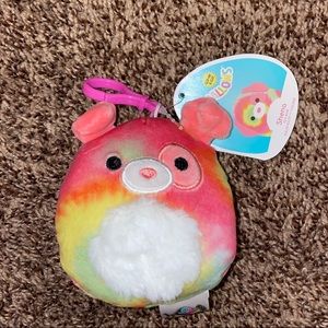 squishmallow tie dye dog